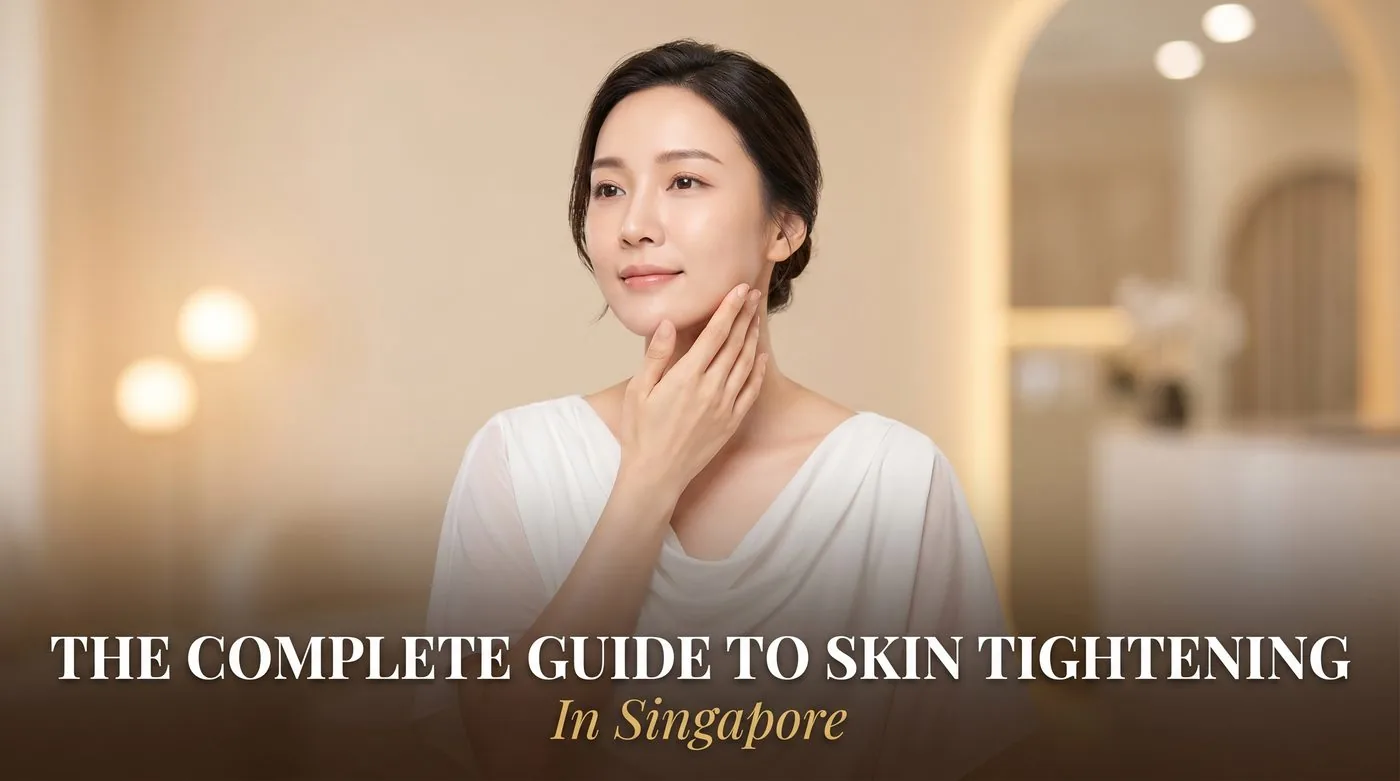 Toned upper arm representing arm fat reduction and skin tightening in Singapore
