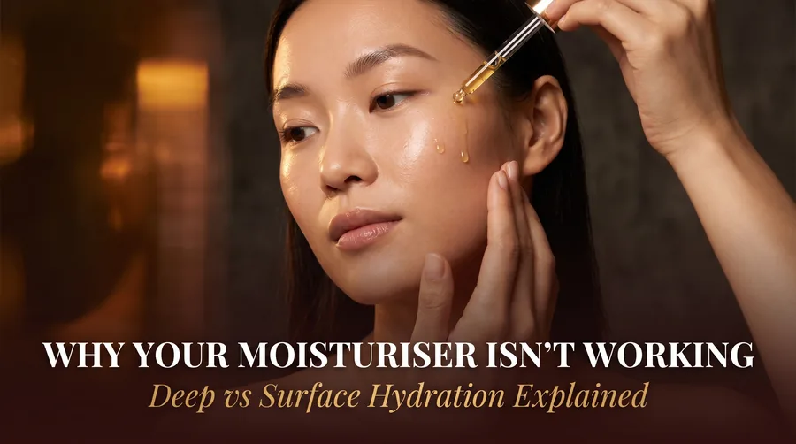 Why Your Moisturiser Isn't Working — The Difference Between Surface and Deep Hydration