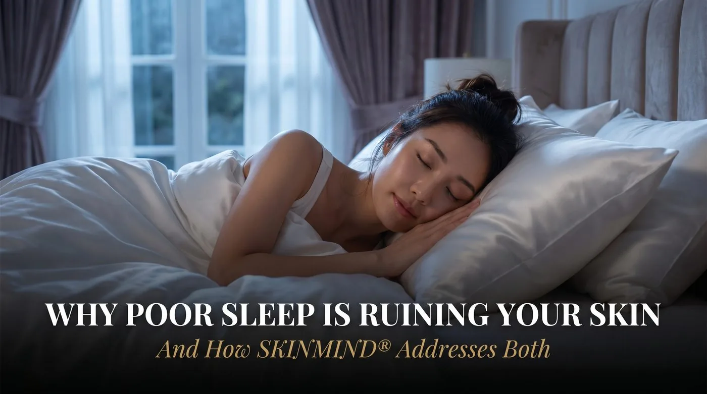 Why Poor Sleep is Ruining Your Skin — And How SKINMIND Addresses Both
