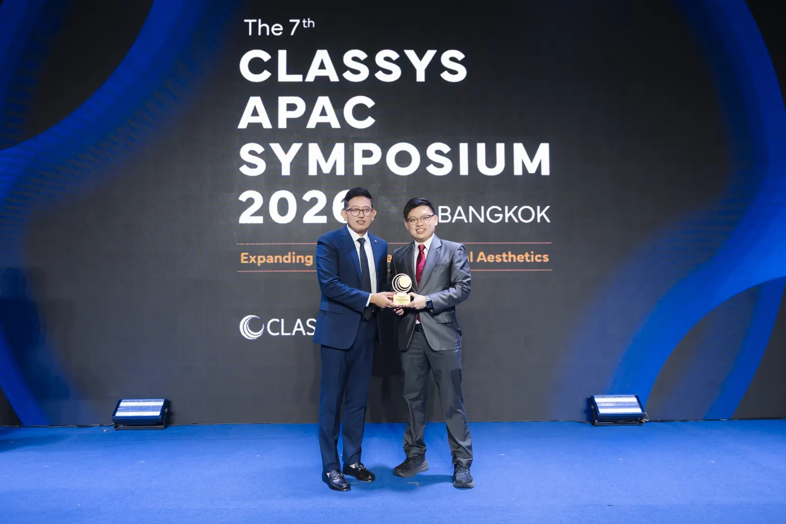 The award presentation
