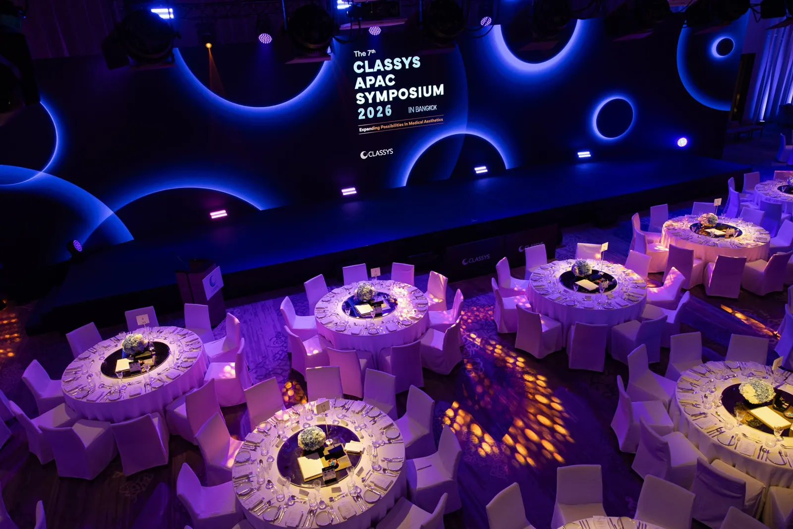 The symposium hall in Bangkok