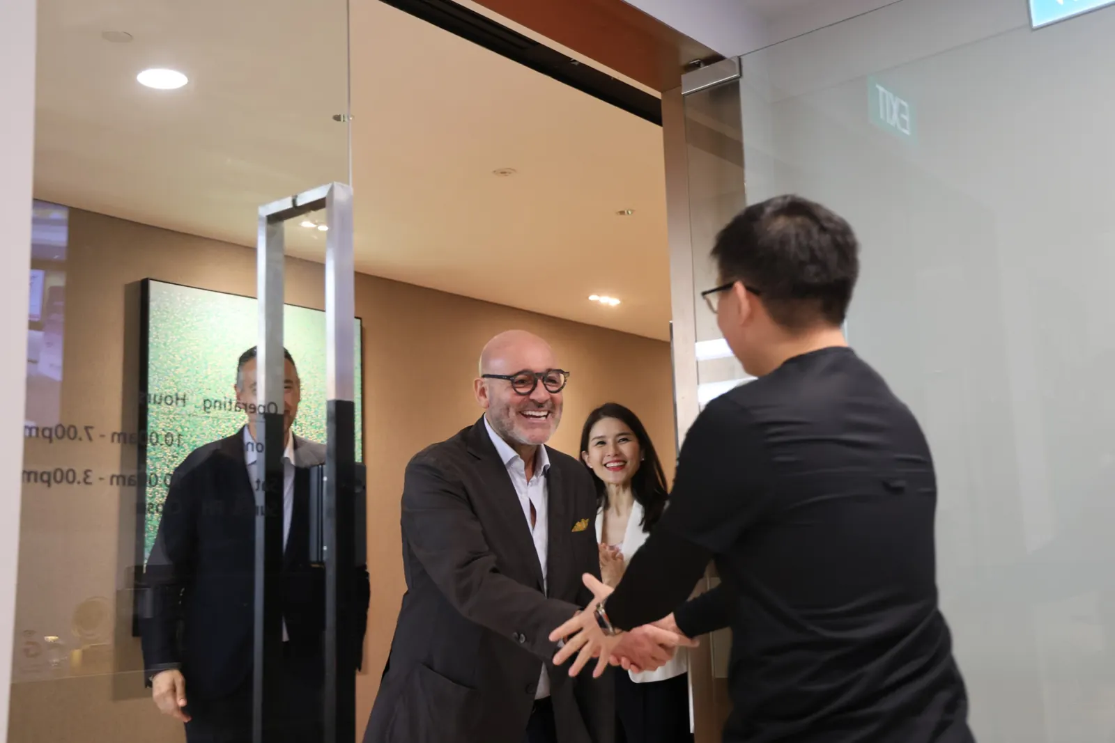 Welcoming the DEKA delegation