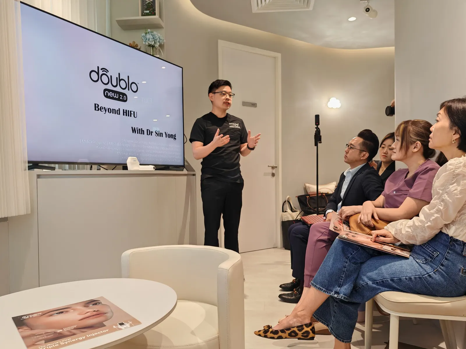 Presenting “Beyond HIFU” with the Doublo 2.0