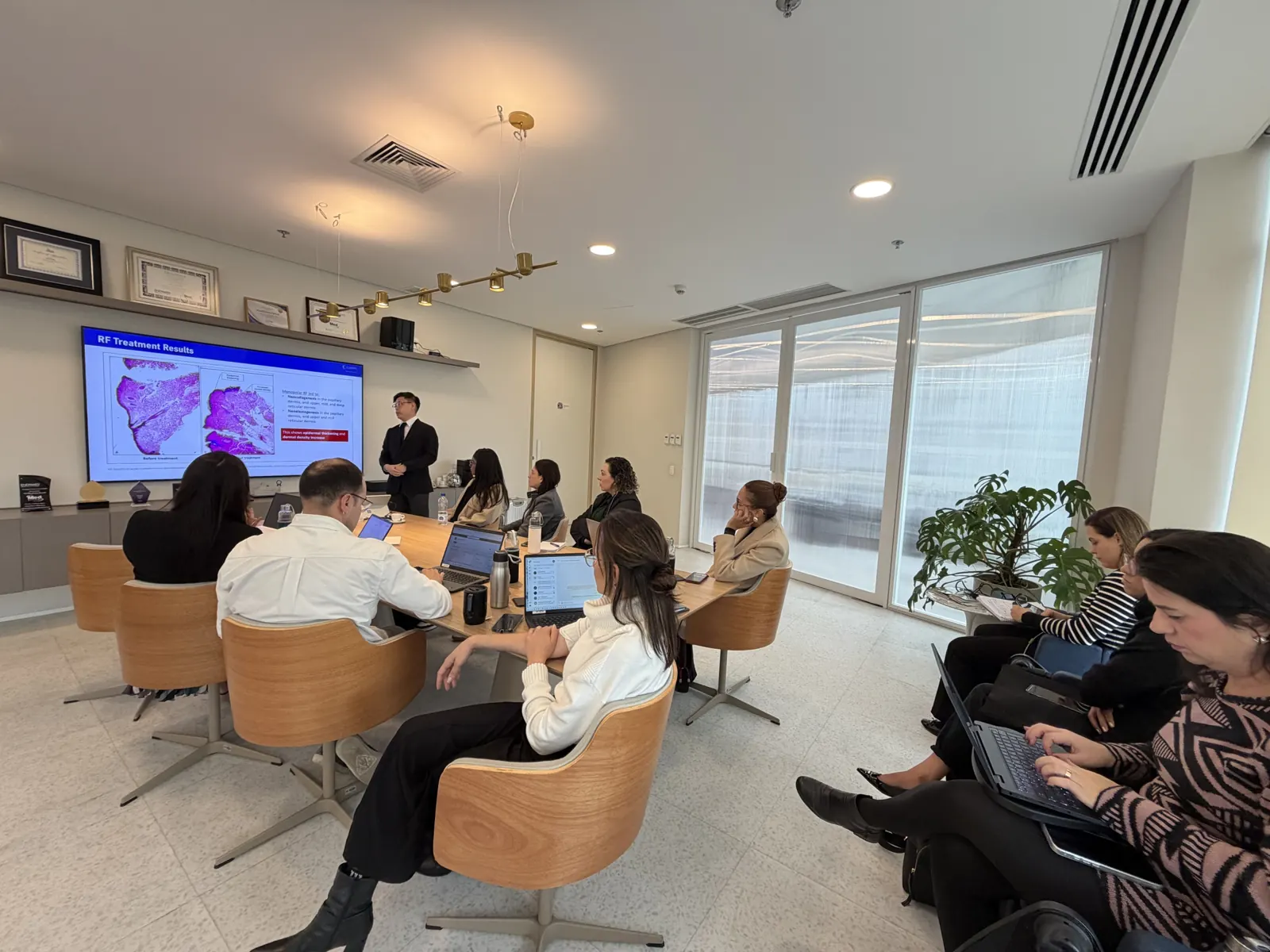Lecturing to the CLASSYS team in Brazil