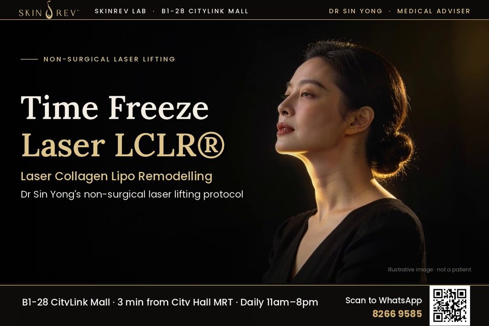 Time Freeze Laser LCLR® Singapore: Non-Surgical Laser Lifting for Jowls